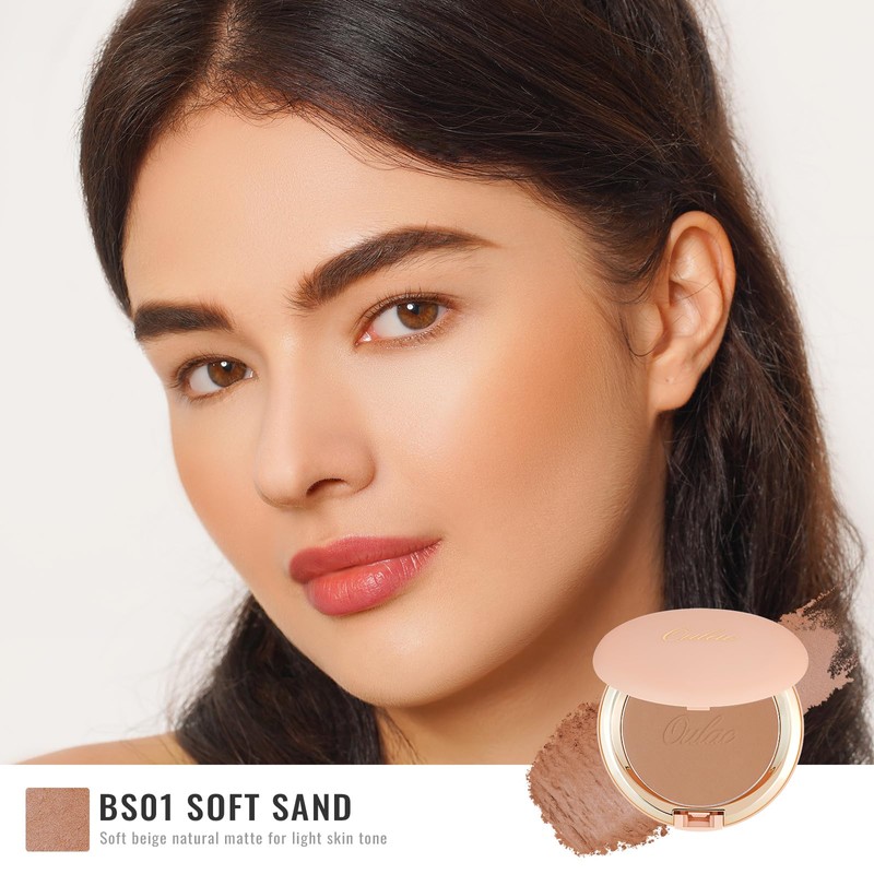 Oulac Bronzer Powder Face Makeup - Bronzing Powder, Cream Bronzer