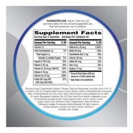 Centrum Multivitaminas Men Hombre 50 + Con 140 Gomitas