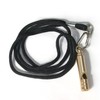 HOYUTNESS Brass Survival Whistle, 125 dB Loud Emergency Whistle with