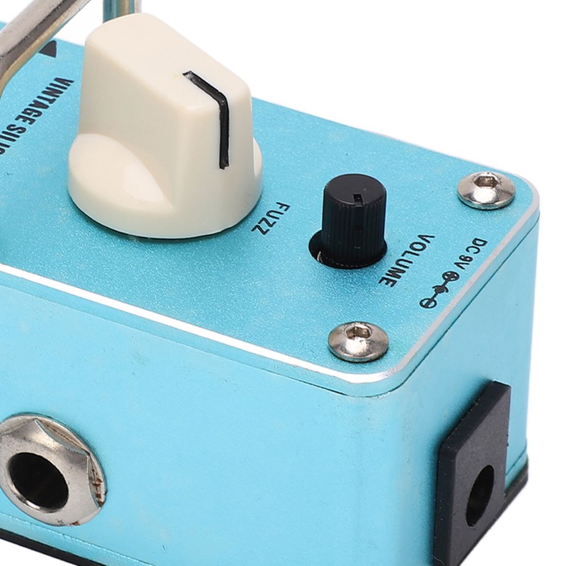Fuzz Electric Guitar Pedal Accurate Blue Metal Mini Single Effect