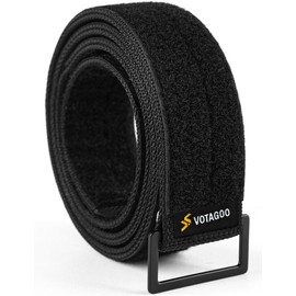 VOTAGOO 1.5" Inner Belt Loop Liner with Metal Buckle, EDC Inner Belt for Duty Belt CCW Gun Fits 1.75"-2" Loop Outer Belt