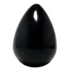 Satin Crystals Black Agate Egg Suave Protection Stone 1.75-2.0 inch