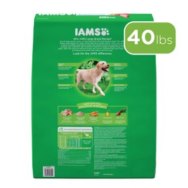IAMS Adult High Protein Large Breed Dry Dog Food with Real Chicken, 40 lb. Bag