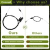 Onsnail MTD 746P06851 Single Speed Forward Cable for Craftsman M205