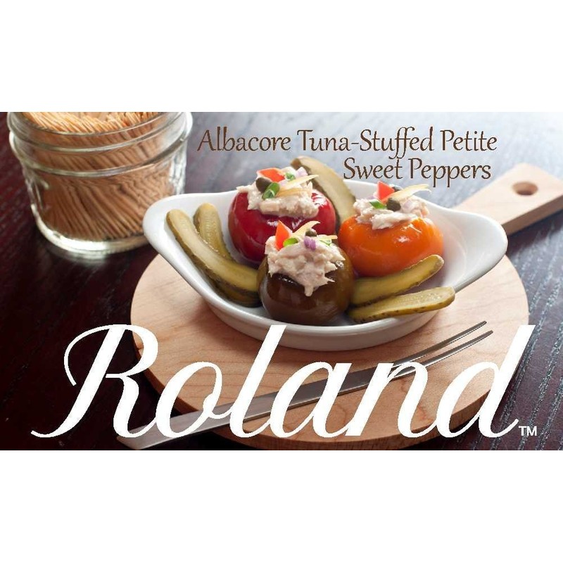 Roland Foods Fancy Albacore White Tuna, Solid Pack in Water,