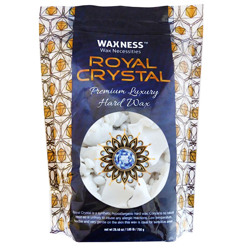 Waxness Polymer Blend Luxury Hard Wax Beads Crystal / Premium