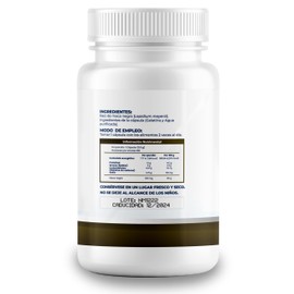 Maca Negra 100 cápsulas 500mg - 100% Natural - Organica y Sin Rellenos - Pure Organic Black Maca