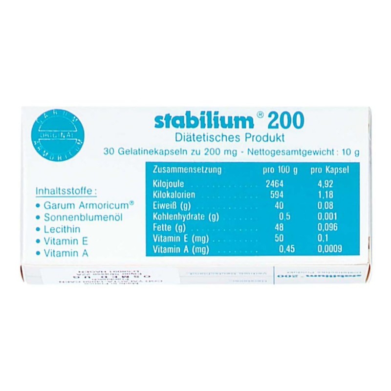 Stabilium Capsules Pack of 30 Capsules