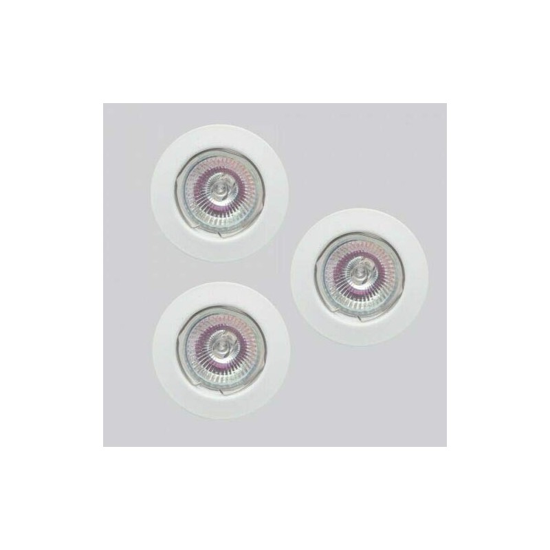 LITECRAFT Recessed Downlights GU5.3 Fixed Spotlight in White - 3