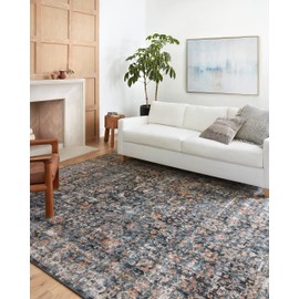 Loloi II Cassandra Blue/Multi 2'-6" x 5'-9" Accent Rug
