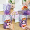 YOBRO Purple Candy Dispenser,Dry Food Machine - Gumball & Nut