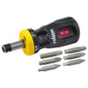 Rolson 28402 12-in-1 Stubby Screwdriver