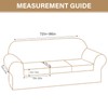 Lamberia Printed Sofa Cover for 3 Cushion Couch High Stretch