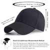 HGDGears Cotton Baseball Cap Adjustable Sports Visor Hat for Men