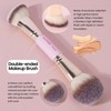 MAANGE Professional Soft Makeup Brush Set, 4 Counts/set Multifunctional Makeup