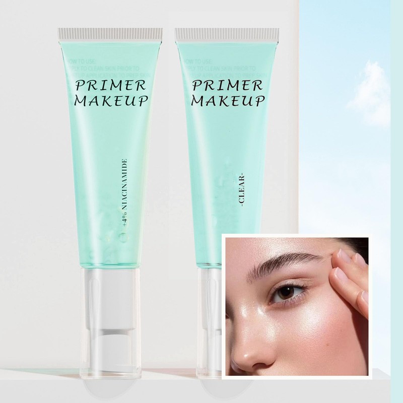 Face Primer, Long Lasting Hydrating Makeup Invisible Pore Under Foundation,