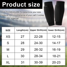 Shin Pads for Football, Shin Pads Children's Football, Breathable Non-Slip Shin Pads, Football, Men, Developed for Adolescent Football Players