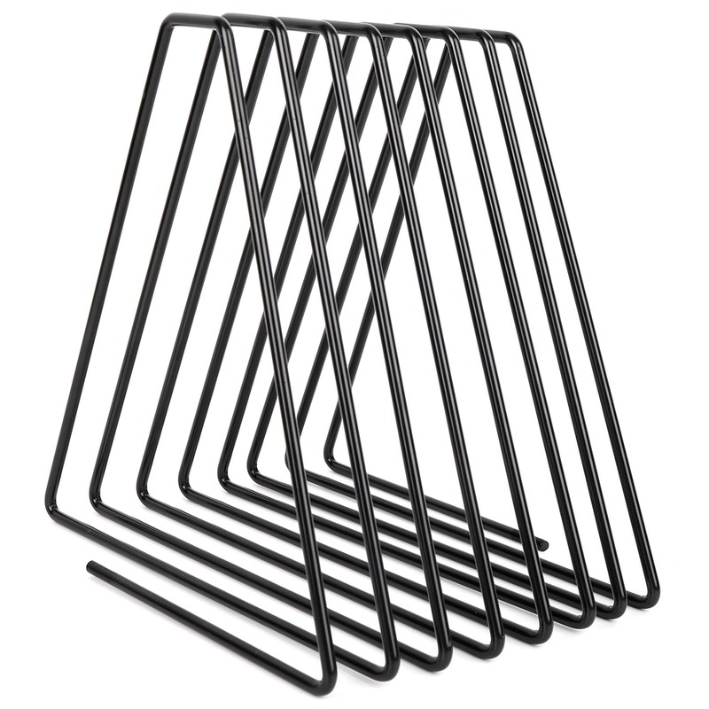 Innovative Desktop Flexible Folding Metal Bookend Book Stand Holder Organizer