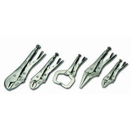 Williams 23076 5-Piece Locking Pliers Set