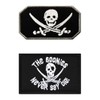 2 Pieces Pirate The Goonies Never Say Die Funny Embroidered
