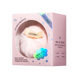 GECOMO Symphony Meteor High Gloss Loose Powder Setting Ball Collarbone Brightening Fine Flash Setting Powder Glitter Powder Highlight Ball (00# Phantom Color)