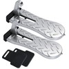 2PCS Car Door Step for Car Roof Access with Latch