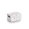 Zeller Dots 14474 Storage Box Recycled Cardboard Approx. 18 x