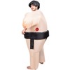 Entregando amor e Paz Wrestler 3-Piece Set, Inflatable Costume, Suitable