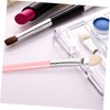 FOMIYES Beginner-friendly Eye Shadow Brush Set Travel Makeup Brush Applicators