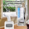 Loviga Window Seal for Portable Air Conditioner, 100% Sealing Effect