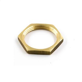 BURG Brass Nut M19 (Attachment for Lever Locks, Locker Locks, Combination Code Locks)