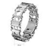 ieron Multitool Bracelet for Men - 29-in-1 Stainless Steel Multifunctional