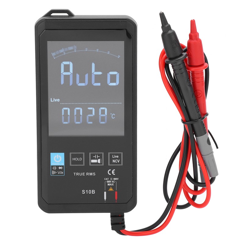 S10B DC 1000V AC750V ReverseDisplay Multimeter Smart Portable Digital HighAccuracy