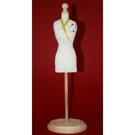 Designs by Jude Fabric Dress Form Sewing Pattern for 16 inches Tyler Wentworth Dolls Tonner