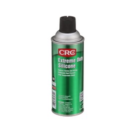 CRC Extreme Duty Silicone Lubricant 03030 – 10 Wt Oz., Premium Grade Silicone Aerosol for High Temperature Applications