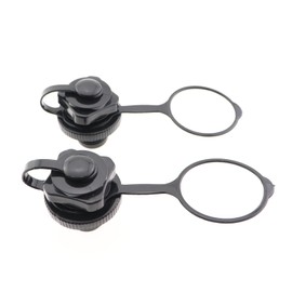 ZHYOHEN 2PCS Inflatable Boat Screw Air Plug Marine Air Valve Inflatable Boat Valve Cover Pool Accessory Nut Plug ABS Plastic One Way Inflatable Valve for Inflatable Boat Rafts Rubber Dinghies