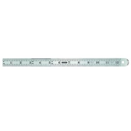 GENERAL TOOLS 1201ME 12" Flex Precision Stainless Steel Rule