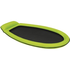 Selection: Intex Mesh Mat - Inflatable Air Mattress Water Hammock Lounge Water Lounger with Net (Green (Green)