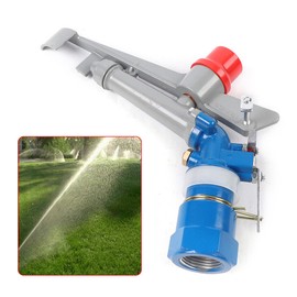 1 Inch Spray Adjustable Sprinkler Gun Head Irrigation Spray Gun Impact Garden