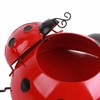Metal Ladybug Flower Planter Insect Design Flower Pot for Indoor