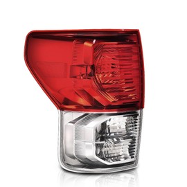 PIT66 Left Driver Side Tail Light Assembly Compatible with Toyota Tundra 2007 2008 2009 2010 2011 2012 2013 TO2800183 TO2801183 Rear Light