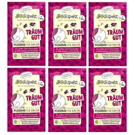 6er Pack Dresdner Essenz Pflegebad Träum gut 6 x 60g