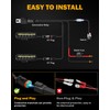 Auxbeam R4 60W LED Light Pods, 6.3 inch Square Offroad