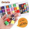 60 Colours Sewing Thread Set, Mixed Colours Thread Spools and