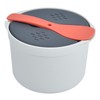 Microwave Rice Cooker 2L Food Grade PP Material Rice Spoon