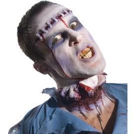 Rubie's Zombie Shop Severed Head, Red And Silver, One Size