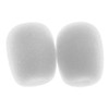 MagiDeal Durable 10Pcs Sponge Mini Microphone Windscreens Mic Cover, White