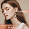 8PCS 14K Gold Plated Earring Backs for Droopy Ears Hypoallergenic