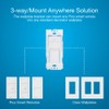 Lutron Caséta Wireless Pico Smart Remote Wall-Mounting Kit | PJ2-WALL-WH-L01