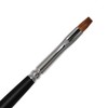 Grimas Professional make-up brush, red sable M4, flat, 4 mm